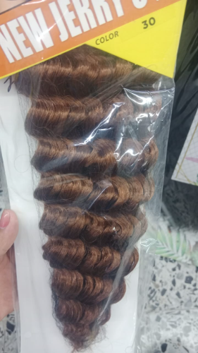 fibra de cabello oranico rubio  de 300gr